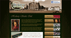 Desktop Screenshot of hickorysticks.net
